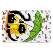 Flexible Chats noirs par BiHrLe Magnet (Horizontal)