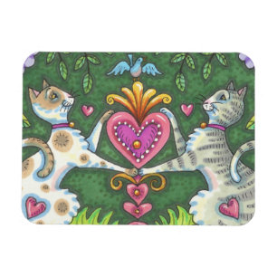 FLEXIBLE CHAUSSURES ET MAGNET DE VALENTINE D'OISEAU DE BLUE