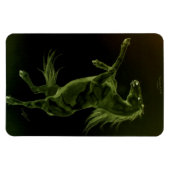 Flexible Cheval friésien élevant Flexi Magnet (Horizontal)