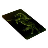Flexible Cheval friésien élevant Flexi Magnet (Côté Droit)