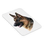 Flexible Chien de berger allemand Magnet en tête (Côté Droit)