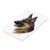 Flexible Chien de berger allemand Magnet en tête (Côté Gauche)