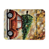 Flexible Christmas magic magnet (Horizontal)