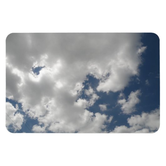 Flexible Ciel nuageux Magnet Premium (Horizontal)