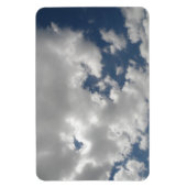 Flexible Ciel nuageux Magnet Premium (Vertical)