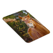 Flexible Citation Bible Cheval Souriant Magnet de photo (Côté Droit)