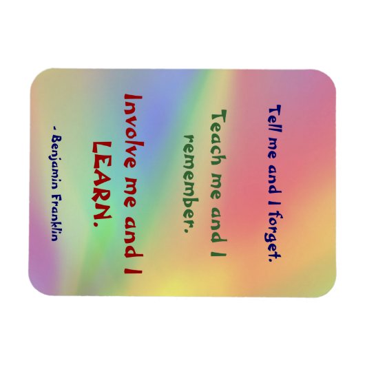 Flexible Citation Franklin Premium Flexi Magnet (Horizontal)