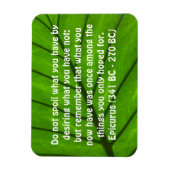 Flexible Citation inspirée par Epicurus Magnet (Vertical)