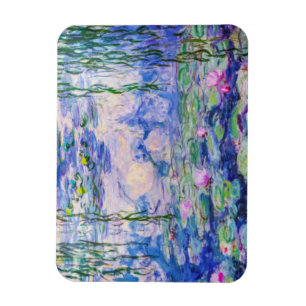 Flexible Claude Monet Nymphéas Water Lilies Magnet