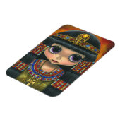 Flexible Cléopâtre Poupée Magnet Serpent Coiffure mignonne (Côté Gauche)