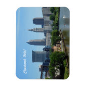 Flexible Cleveland, Ohio Downtown River Magnet (Vertical)