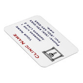 Flexible Clinique Promotionasl Magnet Modèle 1 (Côté Droit)