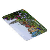 Flexible Cobh, Irlandais coloré Hydrangeas Magnet (Côté Droit)