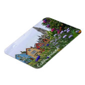 Flexible Cobh, Irlandais coloré Hydrangeas Magnet (Côté Gauche)