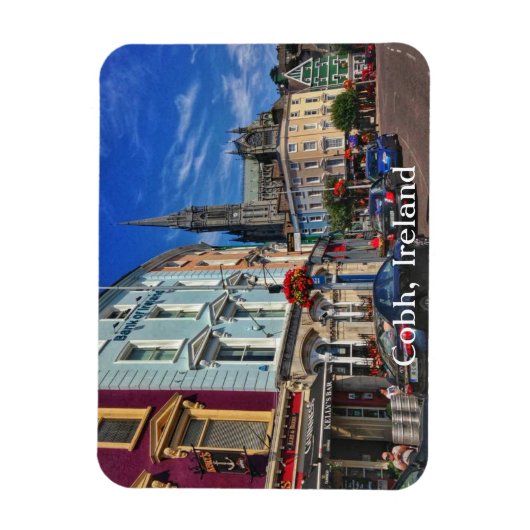 Flexible Cobh, Irlande Magnet (Vertical)