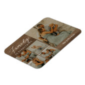 Flexible Collage familial Rustique moderne Magnet personnal (Côté Gauche)