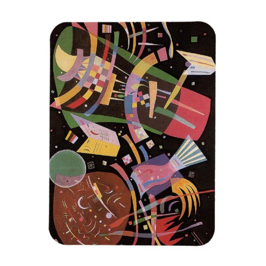 Flexible Composition Kandinsky X Magnet (Vertical)