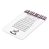 Flexible Contact d'urgence : Babysitter Premium Magnet (Côté Gauche)