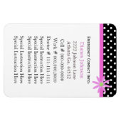 Flexible Contact d'urgence : Babysitter Premium Magnet (Horizontal)