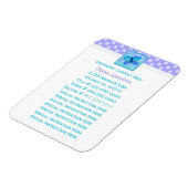 Flexible Contact d'urgence : Magnet Premium Papillon (Côté Gauche)