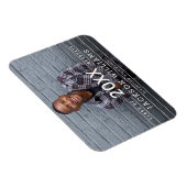 Flexible Cool Grids Photo Graduation Faire-part Magnet (Côté Droit)