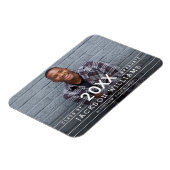 Flexible Cool Grids Photo Graduation Faire-part Magnet (Côté Gauche)