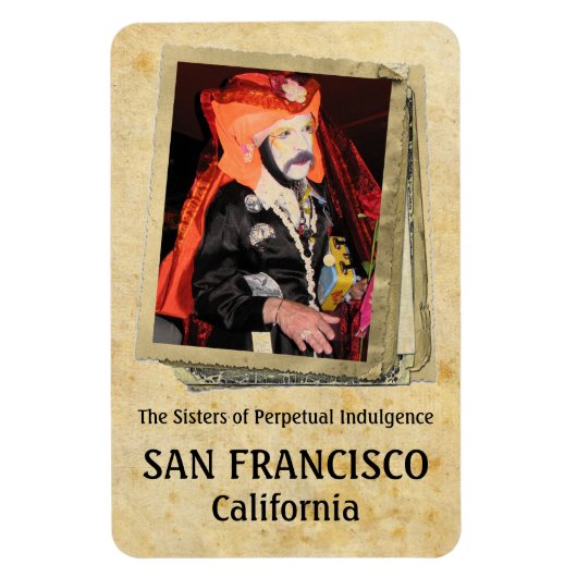 Flexible Cool San Francisco Premium Magnet ! (Vertical)