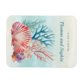 Flexible Coral Cruise Navire Magnet (Horizontal)