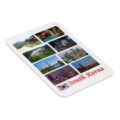 Flexible Corée du Sud - Mosaic - Magnet (Côté Droit)