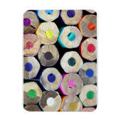Flexible Crayon coloré termine Magnet Premium (Vertical)