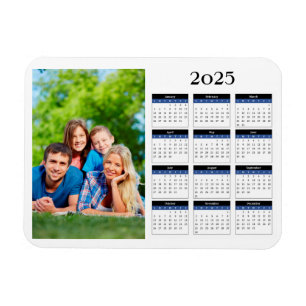 Flexible Créez votre propre photo de famille Magnet Calendr