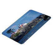 Flexible Crescent City, CA Lighthouse on 4x6 Refrig. Magnet (Côté Gauche)