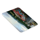 Flexible Crown Bay St. Thomas, USVI Premium Magnet (Côté Droit)