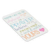 Flexible croyance prière christian magnet verset bible (Côté Droit)