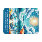 Flexible Cruise Ship Stateroom Magnet (Horizontal)