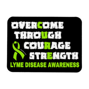 Flexible CURE...Lyme Magnet