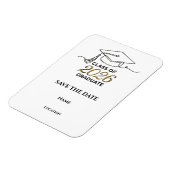 Flexible Custom 2026 Graduation Save the Date Magnet (Côté Gauche)