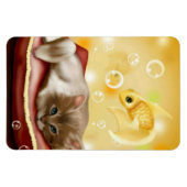 Flexible Cute Dream Kitten Flexi Magnet (Horizontal)