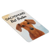 Flexible Dachshund Best Brother Magnet (Côté Droit)