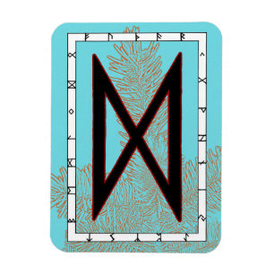 Flexible Dagaz Viking Rune Magnet - Percée !