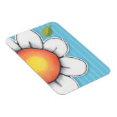 Flexible Daisy Joy bleu Premium Magnet (Côté Droit)