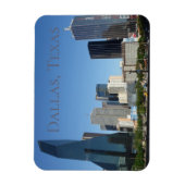 Flexible Dallas Texas Designer Magnet (Vertical)