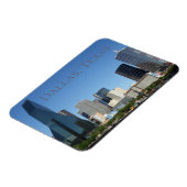 Flexible Dallas Texas Designer Magnet (Côté Gauche)