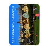 Flexible Dames peintes à San Francisco #1 Magnet (Vertical)