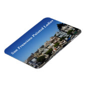 Flexible Dames peintes à San Francisco #3 Magnet (Côté Gauche)