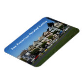 Flexible Dames peintes à San Francisco #4 Magnet (Côté Gauche)