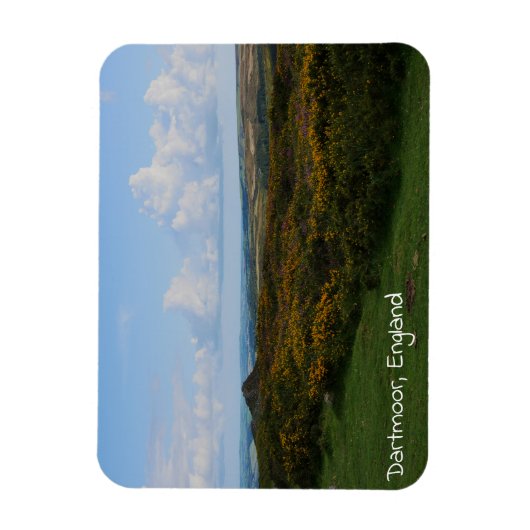 Flexible Dartmoor England Magnet (Vertical)
