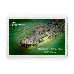 Flexible Darwin Territoire du Nord - Magnet de crocodile