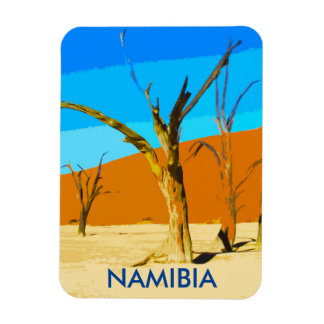 Flexible Deadvlei Namibie Travel Vintage Art Magnet