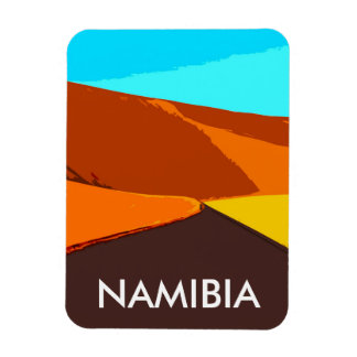 Flexible Deadvlei Namibie Travel Vintage Art Magnet